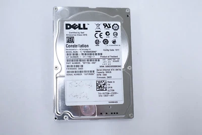 Dell Constellation 500GB 7200 RPM SATA HDD | ST9500530NS - 9FY156-050 - Image 1 of 4
