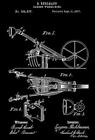 1977 - Houes de roue de jardin - E. Ruhlmann - aimant art brevet