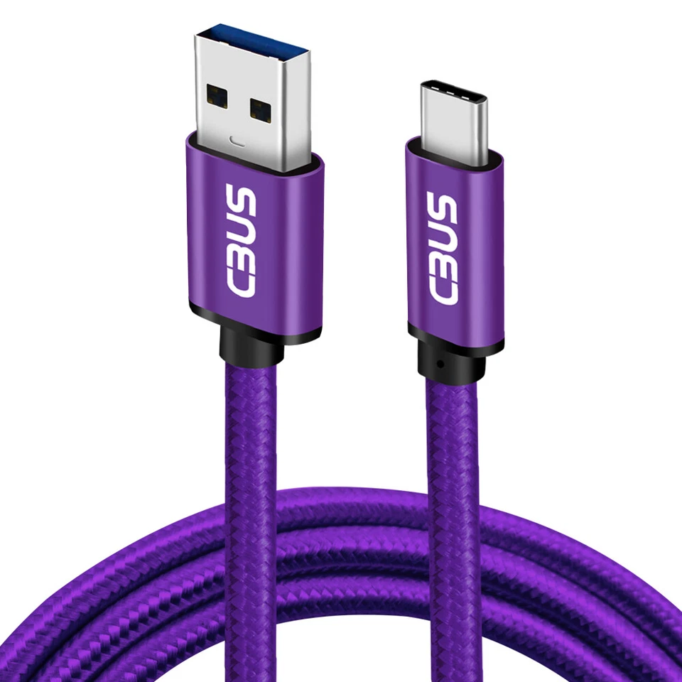 USB-C to USB-A Fast Charging Cable for iPhone 16/15/Pro/Max/Plus, iPad Pro/Air - Image 1 of 1