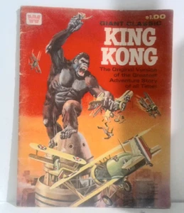 SUPER RARE Whitman Giant Classic KING KONG Comic Book ORIGINAL VERSION L3B23 - Picture 1 of 12