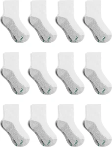 Calcetines Tobilleros Doble Reforzados Acolchados Para Hombres Mujeres 12 Pares - Picture 1 of 14