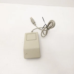 Apple Desktop Bus Mouse I ADB Beige De Colección para Macintosh G5431 M0142 A9M0331 - Imagen 1 de 5