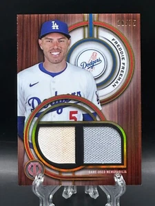 Freddie Freeman 2025 Topps Tributo Reliquias Duales/75 Memoria Usada en Juegos #DR-FF Dodgers - Imagen 1 de 2
