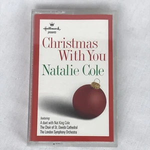 Hallmark Natalie Cole Christmas With You 12 tracks Cassette Tape 1999 - Picture 1 of 4