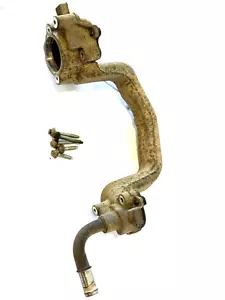 2005 F150 5.4L Triton V8 Engine Coolant Crossover Tube/Pipe Assembly w/ Bolts OE - Picture 1 of 12