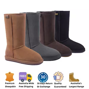 UGG Tall Classic Boots Womens Mens Premium Australian Sheepskin Water Resistance - Picture 1 of 25