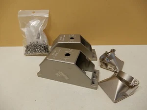 ITT Cannon DL5-260 D-Sub Connector Right Angle Backshells (2) With ExtraHardware - Picture 1 of 3