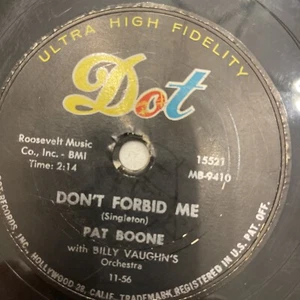 10" 78 RPM-Pat Boone-Anastasia/Don't Forget Me/Dot 15521 - Picture 1 of 4