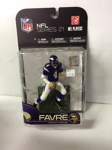 McFarlane NFL Vikings Brett Favre Series 21 Action Figure*NEW* Cover