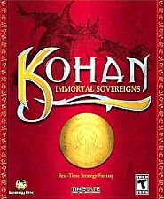 Kohan Immortal Sovereigns  PC CD-ROM Factory Sealed Retail Big Box Software