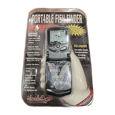 NOS Hawkeye Marine Electronics Portable Fish finder FF3300PX Case Strap Clip - Image 1 of 3