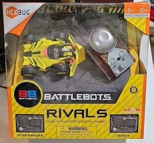 HEXBUG BattleBots Rivals Hypershock vs Rusty Control Remoto Robots Nuevo Sellado - Imagen 1 de 4