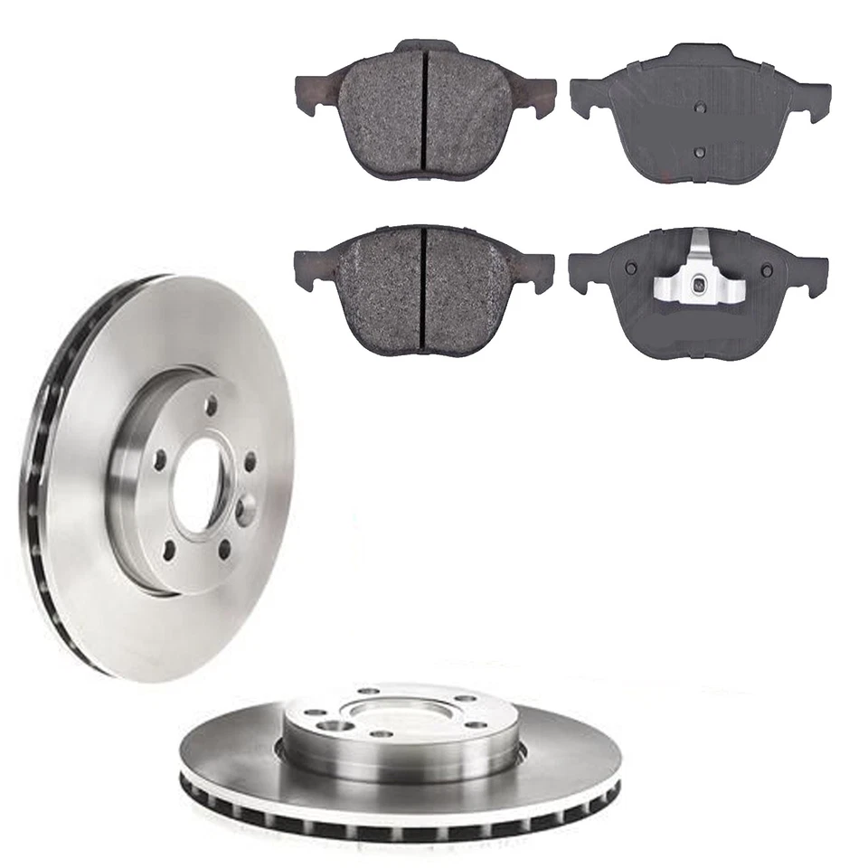 KIT PASTIGLIE E DISCHI ANTERIORI COMPATIBILE PER FORD GRAND C-MAX (DXA/CB7, DXA/ - Immagine 1 di 1