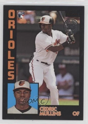 2019 Topps 1984 Topps Baseball Rookies Black /299 Cedric Mullins #84R-CM RC - Image 1 of 2