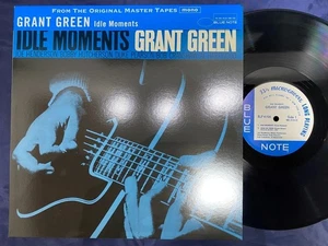 PREMIUM! MINT 200g GRANT GREEN IDLE MOMENTS BLUE NOTE BLP 4154 OBI MONO DG JP LP - Picture 1 of 9