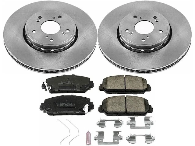 前刹车片和转子套件适用于 2016 讴歌 ILX VY381WD — 第 1/1 张图片