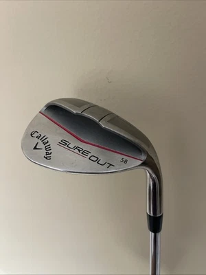 2017 CALLAWAY SURE OUT LOB WEDGE WEDGE 58* WEDGEFLEX FST KBS 90 34.75" CLEAN - Image 1 of 4