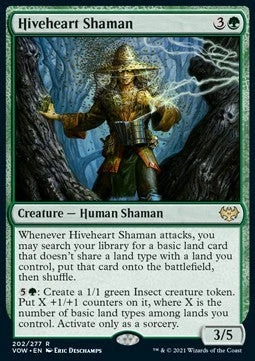 Magic/MTG Hiveheart Shaman VOW-202 Rare Englisch NM - Bild 1 von 2