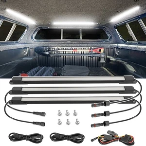 For Ford 15-up F150 F250 F350 3Pcs LED Grill Accent Light Bar DRL Grille Lights - Picture 1 of 16