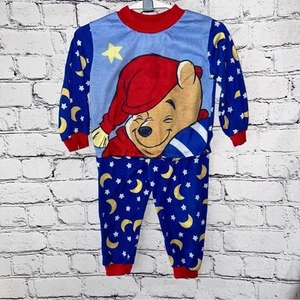 Juego de pijama vintage de dos piezas Winnie the Pooh talla 2T - Imagen 1 de 7