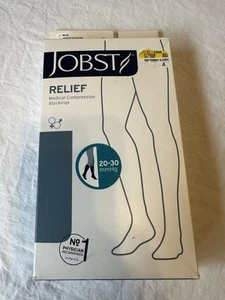 Jobst Relief Closed Toe Knee Highs - 20-30 mmHg Full Calf Compression Stockings - Picture 1 of 10