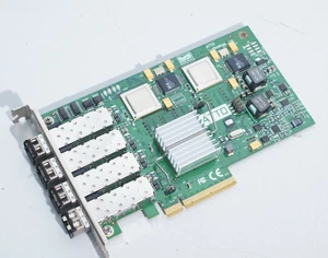 ATTO Celerity FC-44ES Quad-Port 4Gb Fibre Channel PCIe HBA + SFP MODULES - Photo 1/2