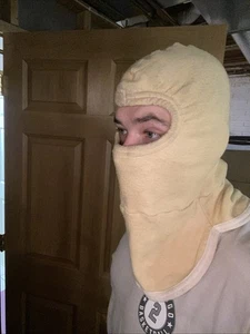 Firefighter Hood Majestic Apparel PAC II YELLOW Date 2000 Hardly Used - Picture 1 of 5