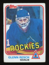 1981-82 Topps #85 Glenn Resch Colorado Rockies Hockey Card
