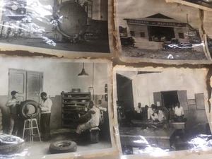 Goodyear Airship Panama Tire Factory Photos Lot Original 1940's - Picture 1 of 11