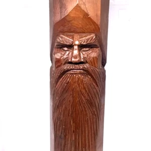 Bishamon ,Japanese Wooden Statue the god of God of Treasure, Wealth, & Warriors - Imagen 1 de 12