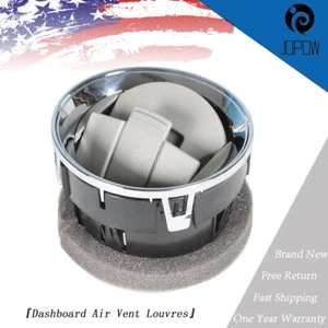 Salpicadero cromado calentador aire acondicionado conducto ventilación persiana 1 pieza apto para Ford 2009-2014 F-150 - Imagen 1 de 11