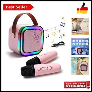 Karaoke Maschine, Mikrofon, Geschenke für 7 8 9 Kinder: Karaoke Mikrofon Spie... - Bild 1 von 10