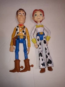 Disney Pixar Toy Story Woody Cowgirl Jessie 9" Figure 2017 Mattel NO HATS - Picture 1 of 9