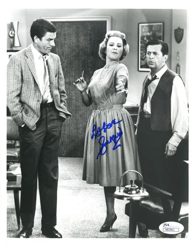 (SSG) ROSE MARIE Signed 8X10 "Dick Van Dyke Show" Photo - JSA (James Spence) COA Cover