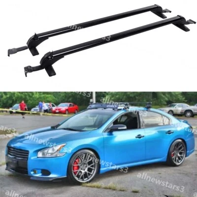 For Nissan Maxima SL Car Top Roof Rack Cross Bar Cargo Luggage Carrier w/Lock - Изображение 1 из 4