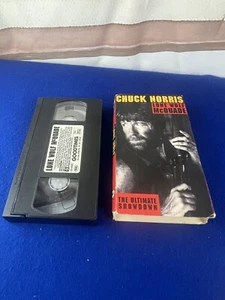 Lone Wolf McQuade VHS Tape Action Chuck Norris David Carradine - Picture 1 of 10