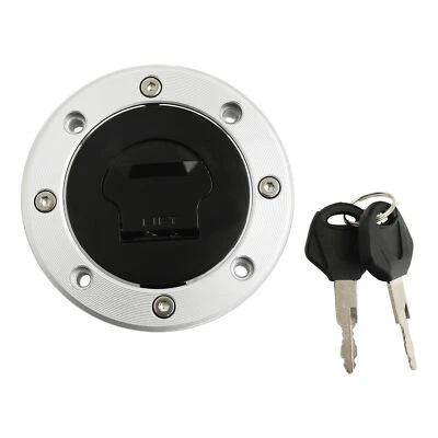 Tapa de combustible tapa de gasolina llave apta para Suzuki GSXR600 1997-2003 GSXR750 2001-2003 Foto 1 de 4