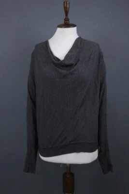 Suéter Cárdigan Allsaints Gris Manga Larga Botón Trasero Talla 6 Foto 1 de 4