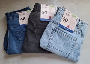 Herren Sweat - Denim Shorts, Sommerhose, Freizeithose, kurze Hose, Livergy - Bild 1 von 8