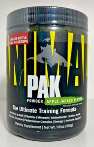 Universal Nutrition Animal Pak Multivitamin Powder 44 Servings Green Apple New