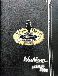 Original 2008 Washburn Guitar Bass 42 Page Color Catalog NEW OLD STOCK! - Picture 1 of 1