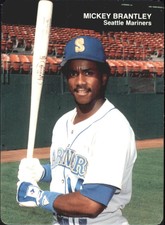 1989 Mariners Mother's #7 Mickey Brantley 