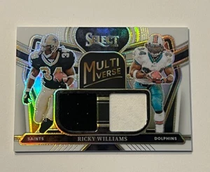 2023 Panini Select - Multiverse White Prizm #MU-RWI Ricky Williams /75 (MEM) - Picture 1 of 3