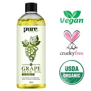 Pure Vegan Grape Seed Oil 100% Natural & Pure Fast Delivery UK 50ML - Picture 1 of 1