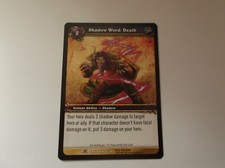 World of Warcraft: Dark Portal "SHADOW WORD: DEATH" #78 Ability Trading Card