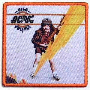 AC/DC Iron-On Printed Album Patch: HIGH VOLTAGE: Official Licenced Merch gift - Picture 1 of 1