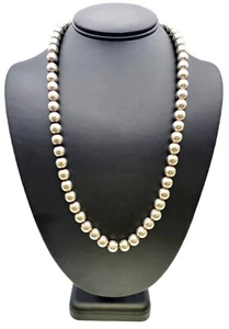 Tiffany & Co. Necklace Tiffany HardWear Sterling Silver Ball Beaded 24" Long - Picture 1 of 12