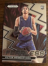 VICTOR WEMBANYAMA 2023-24 PANINI PRIZM DRAFT PICKS RC FEARLESS INSERT #1