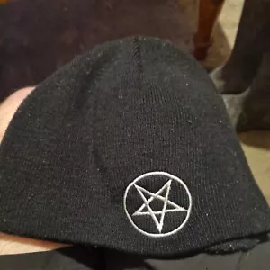 Beanie Hat Pentagram Star - Picture 1 of 1