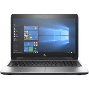 HP Probook 650 G3 i5-7200u 4GB 256GB SSD Win 10 Pro activated DVD webcam - Picture 1 of 11
